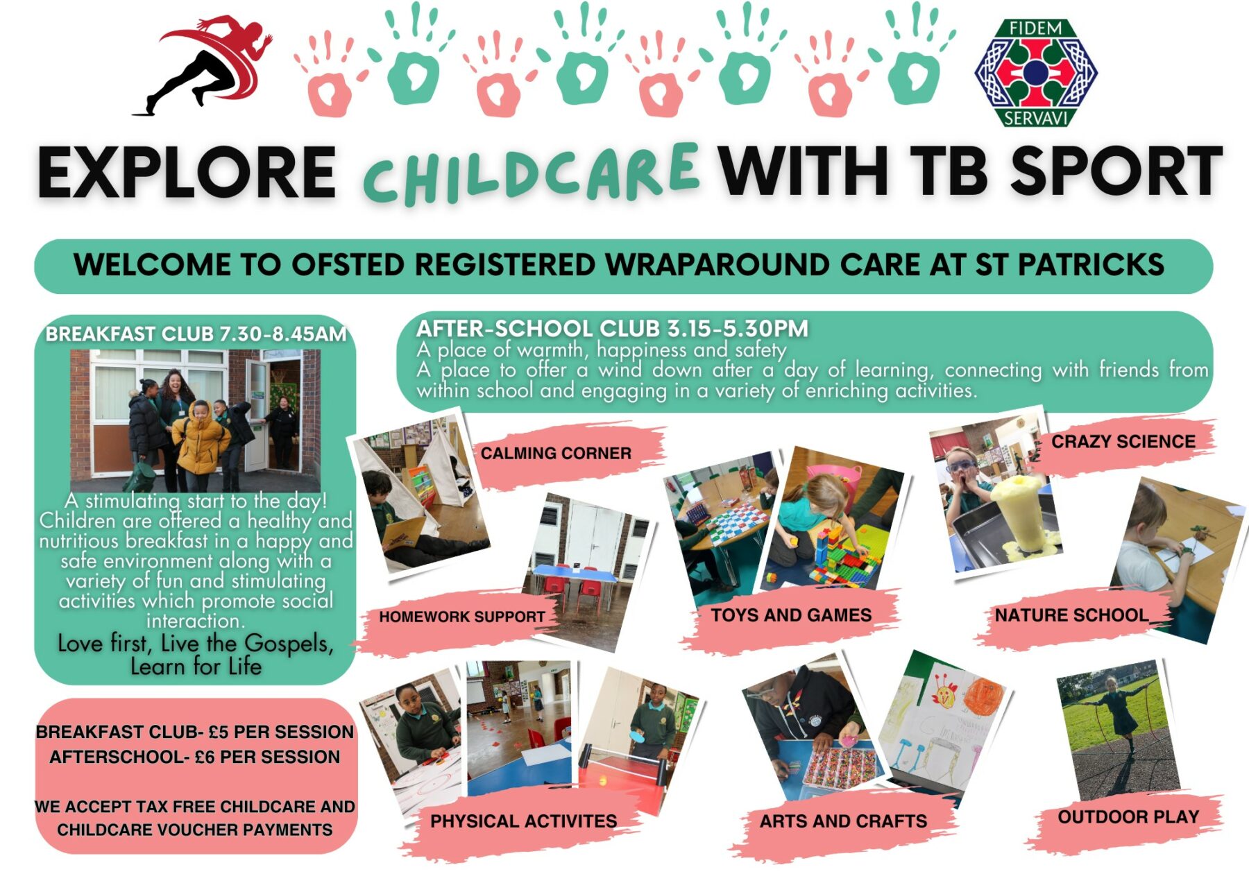 Before & After School Childcare At St Patrick's